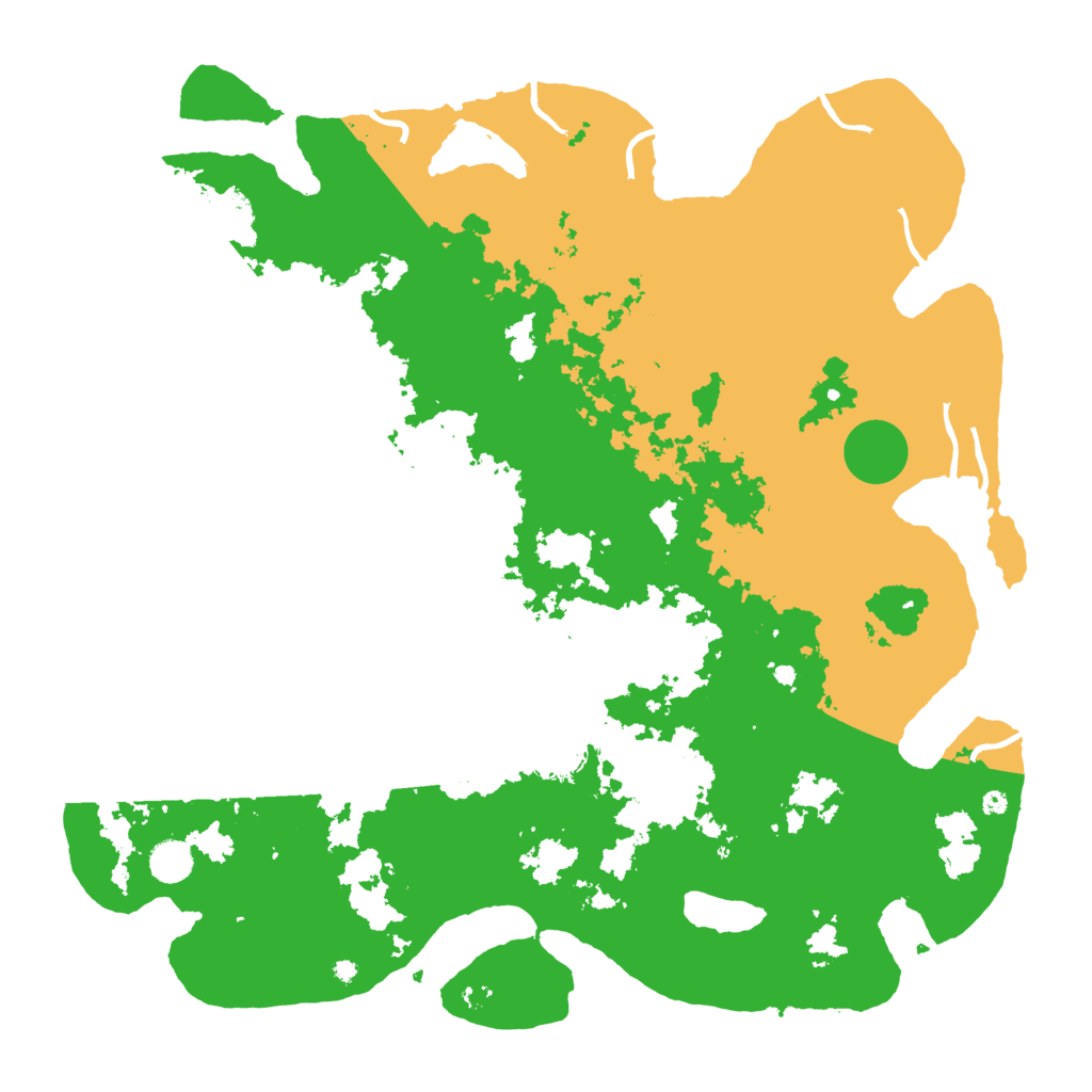 Biome Rust Map: Procedural Map, Size: 4500, Seed: 1365280