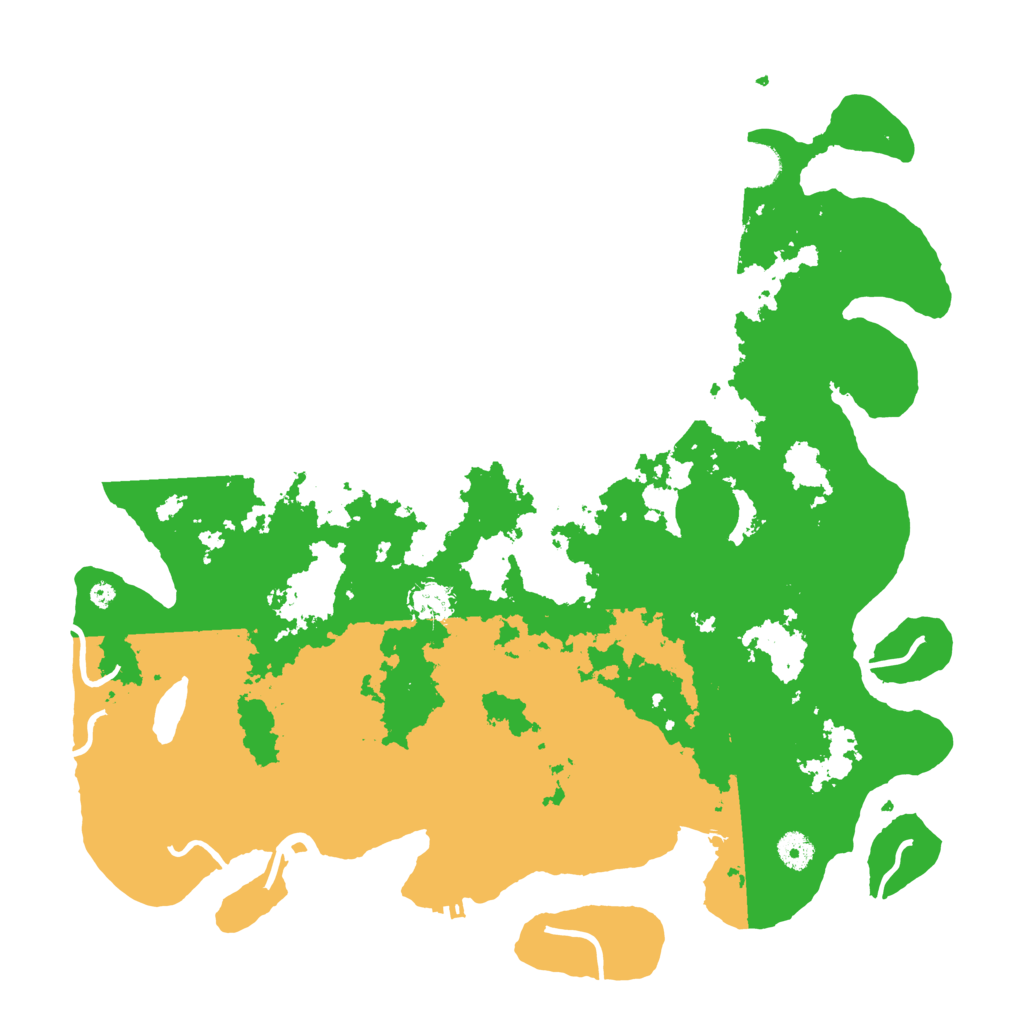 Biome Rust Map: Procedural Map, Size: 4250, Seed: 123455541