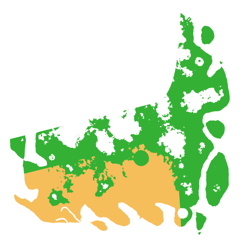 Biome Rust Map: Procedural Map, Size: 4250, Seed: 4139328