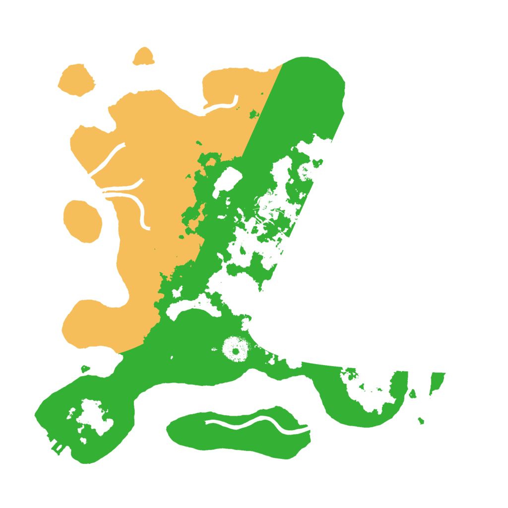 Biome Rust Map: Procedural Map, Size: 3000, Seed: 535334