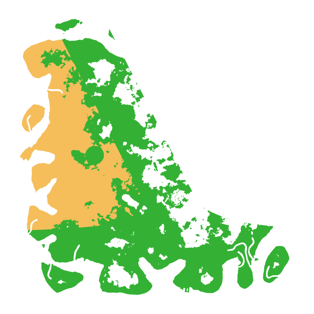 Biome Rust Map: Procedural Map, Size: 4500, Seed: 4049640