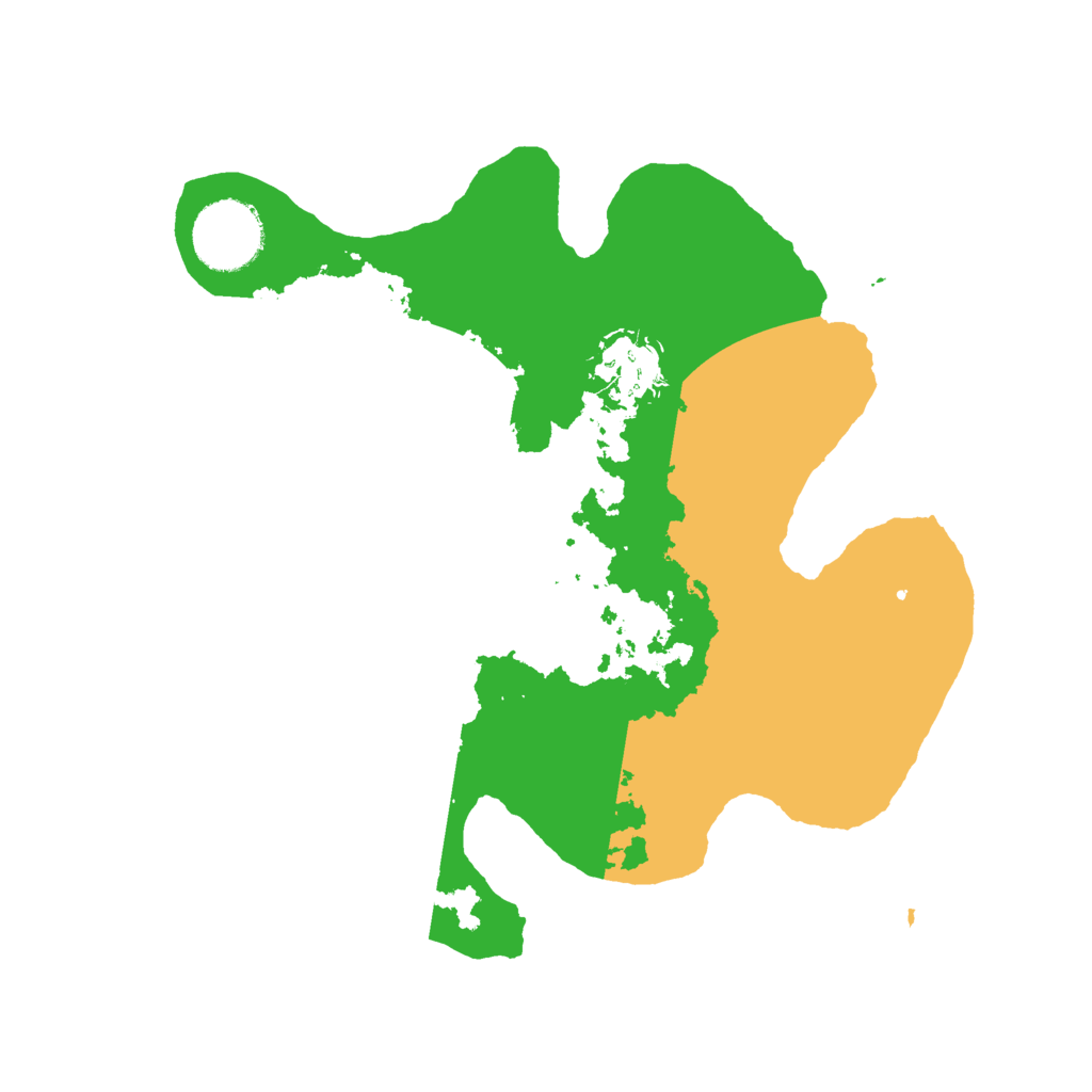 Biome Rust Map: Barren, Size: 2750, Seed: 892009133