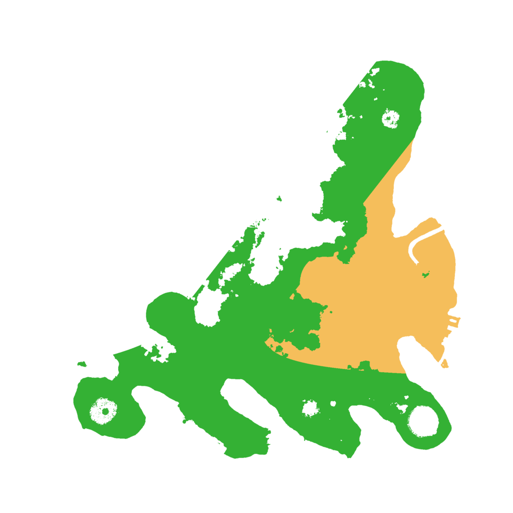 Biome Rust Map: Procedural Map, Size: 3000, Seed: 87697