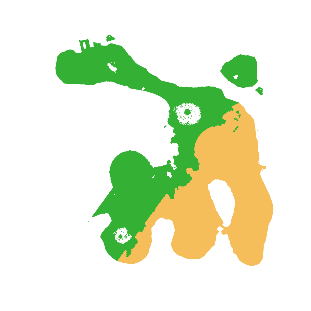 Biome Rust Map: Procedural Map, Size: 2000, Seed: 1013166140