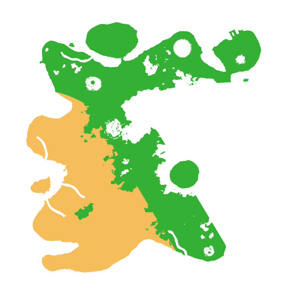 Biome Rust Map: Procedural Map, Size: 3000, Seed: 2323