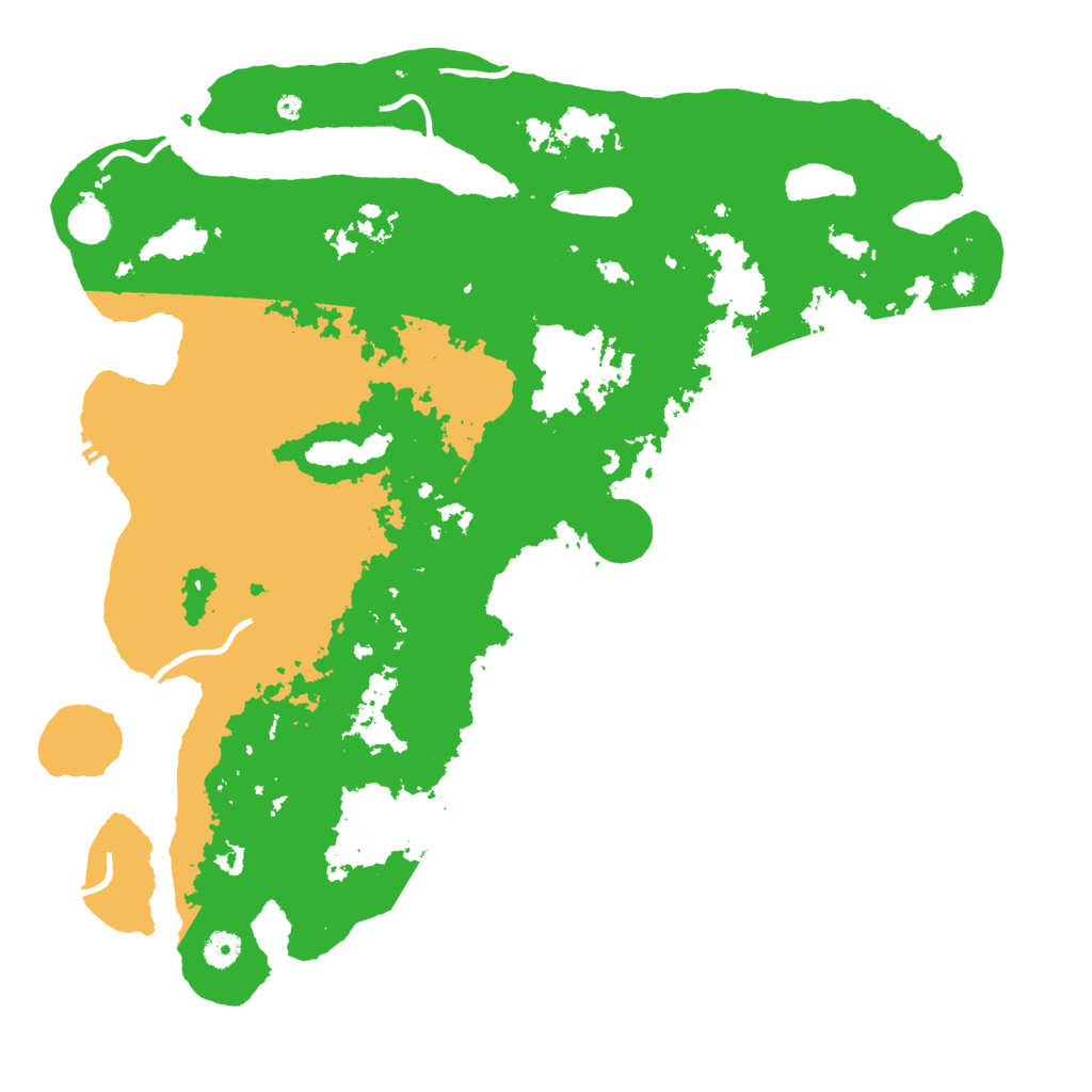 Biome Rust Map: Procedural Map, Size: 4500, Seed: 2987852