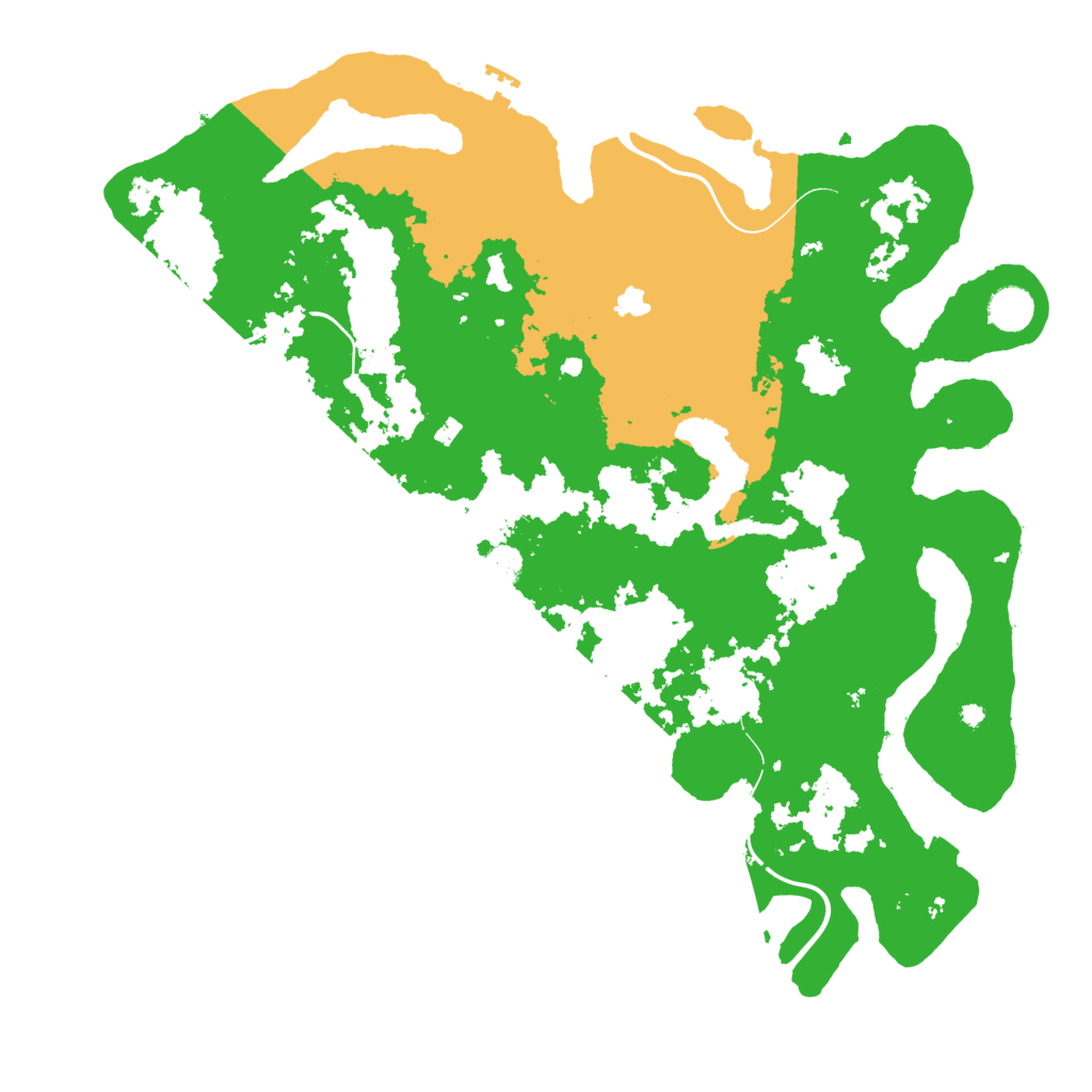 Biome Rust Map: Procedural Map, Size: 4250, Seed: 976212957