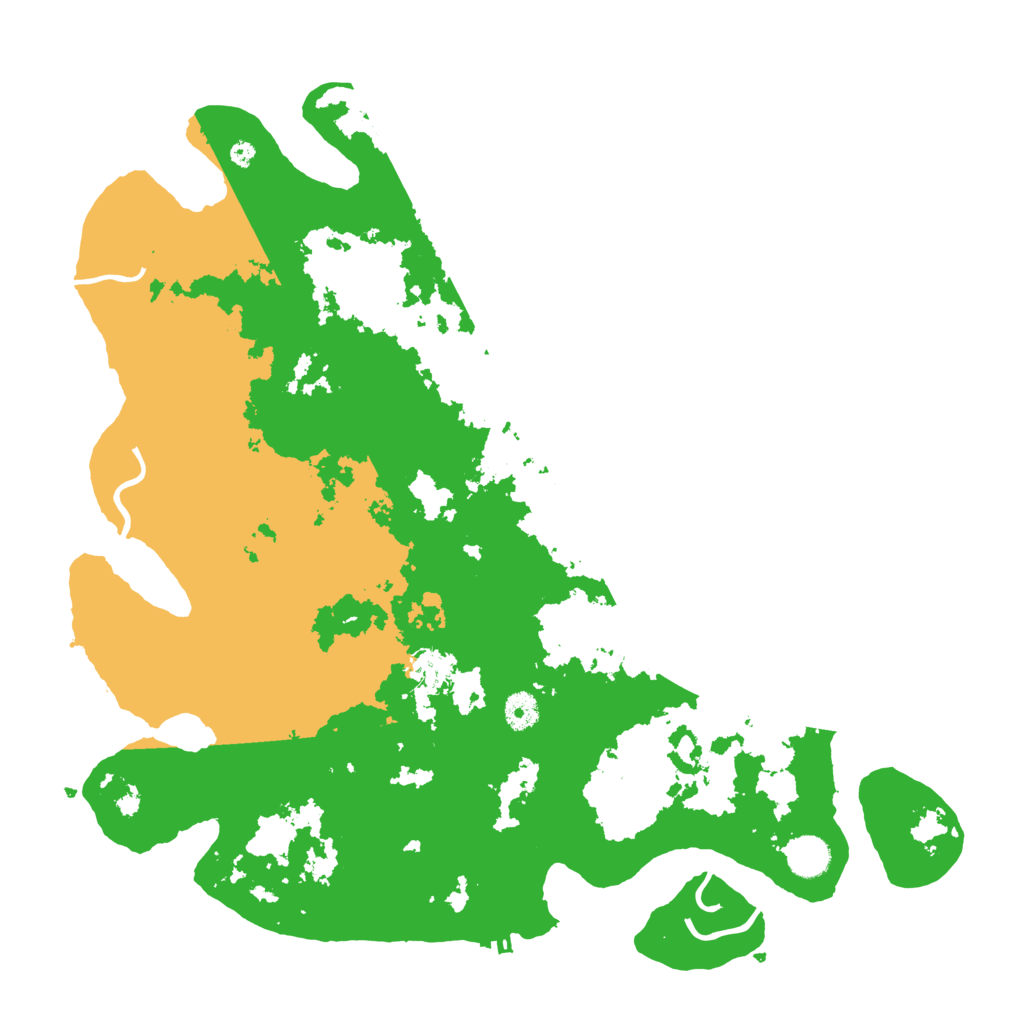 Biome Rust Map: Procedural Map, Size: 4250, Seed: 819727686