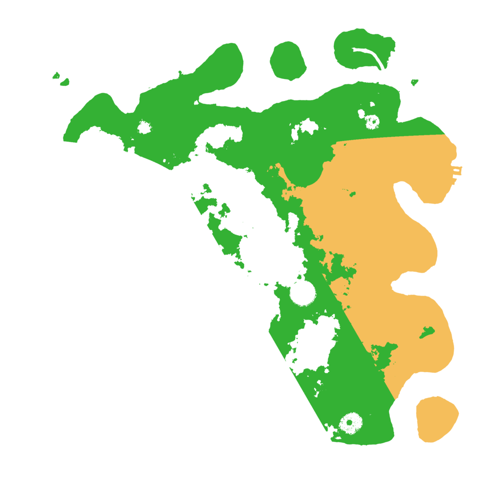 Biome Rust Map: Procedural Map, Size: 3500, Seed: 1197950977