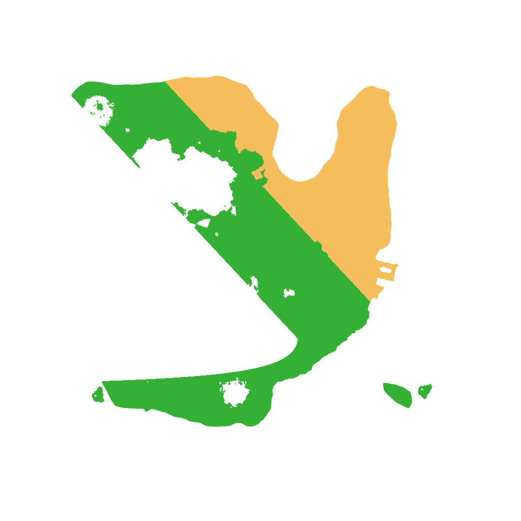 Biome Rust Map: Procedural Map, Size: 1800, Seed: 8192543