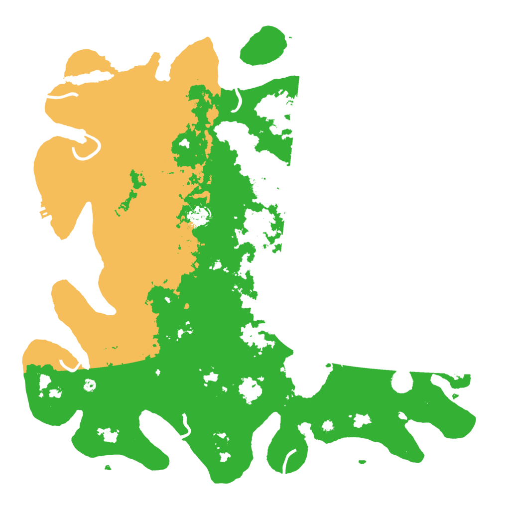 Biome Rust Map: Procedural Map, Size: 4200, Seed: 780