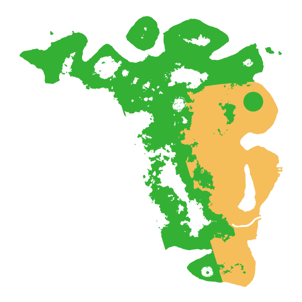 Biome Rust Map: Procedural Map, Size: 4050, Seed: 174523631