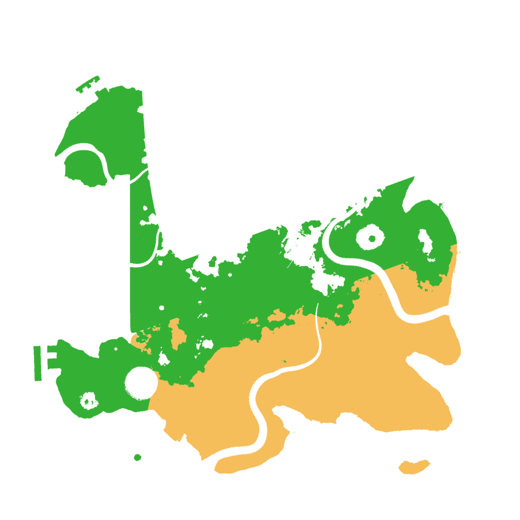 Biome Rust Map: Procedural Map, Size: 3000, Seed: 177774