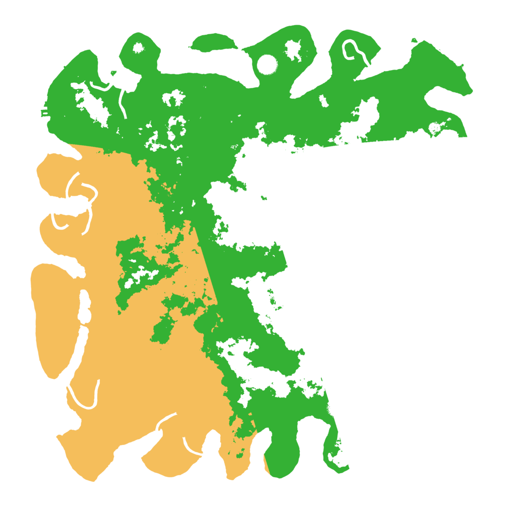 Biome Rust Map: Procedural Map, Size: 4500, Seed: 365000