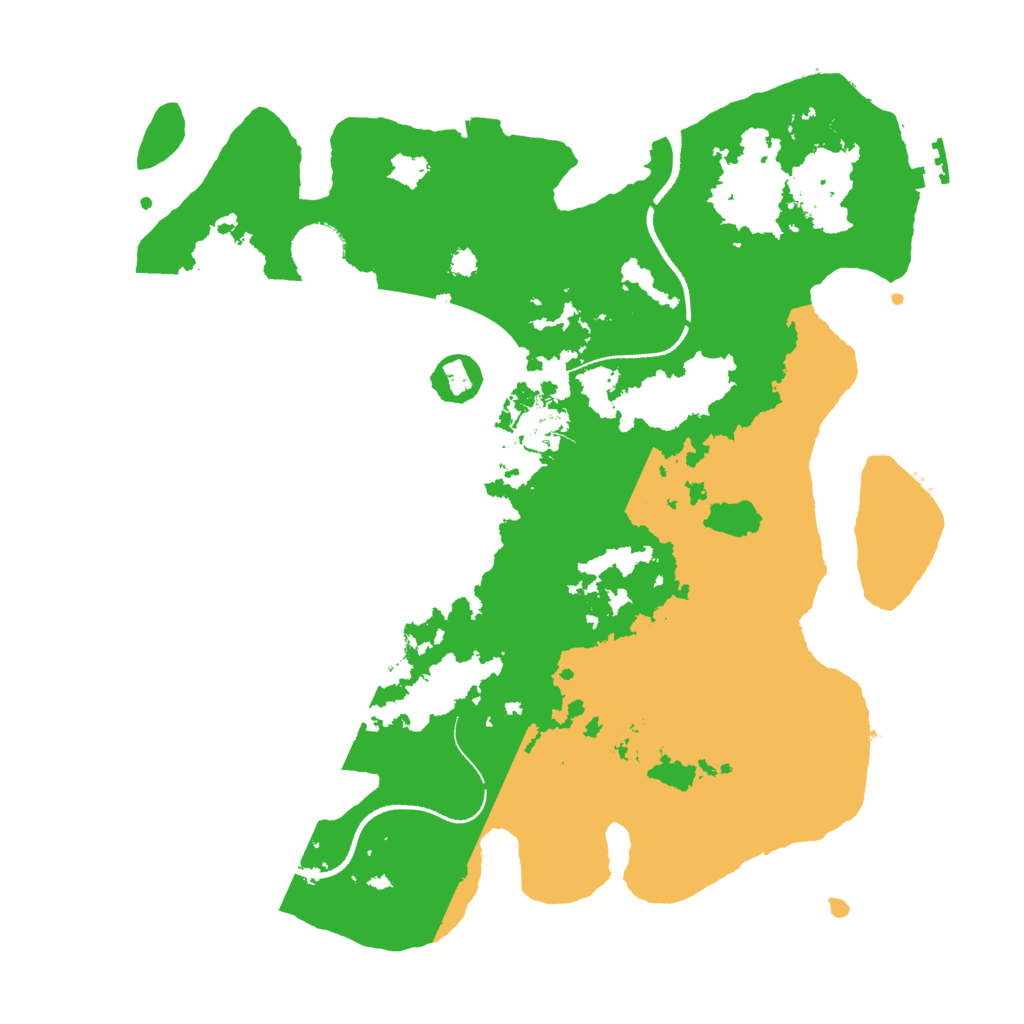 Biome Rust Map: Procedural Map, Size: 3400, Seed: 1393594941