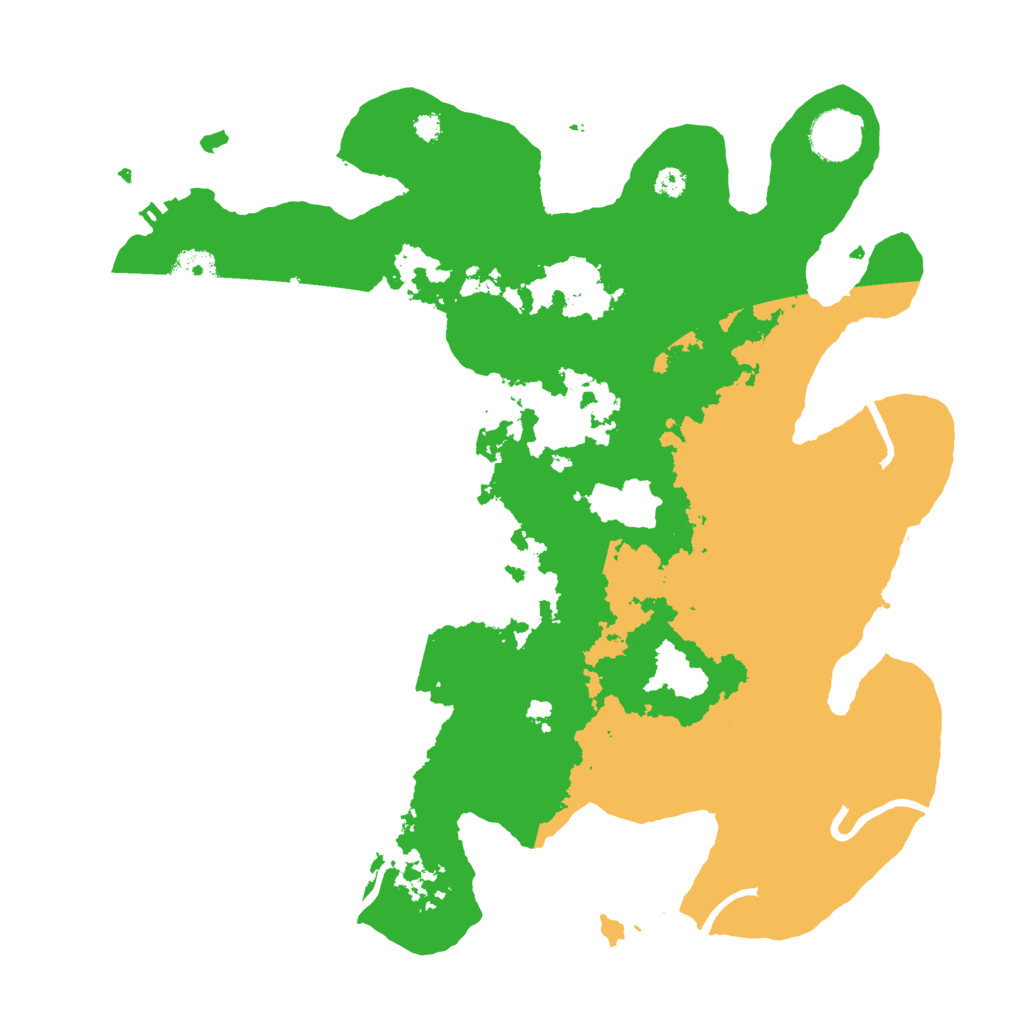 Biome Rust Map: Procedural Map, Size: 3500, Seed: 5816130