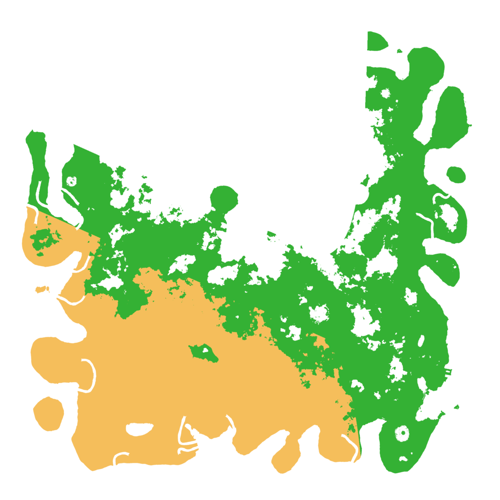 Biome Rust Map: Procedural Map, Size: 5000, Seed: 84975130