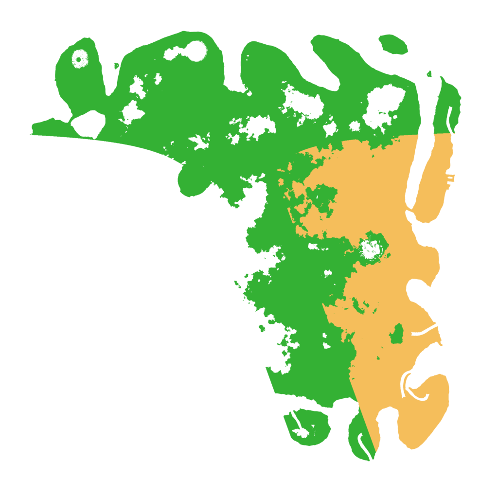 Biome Rust Map: Procedural Map, Size: 4250, Seed: 288847147