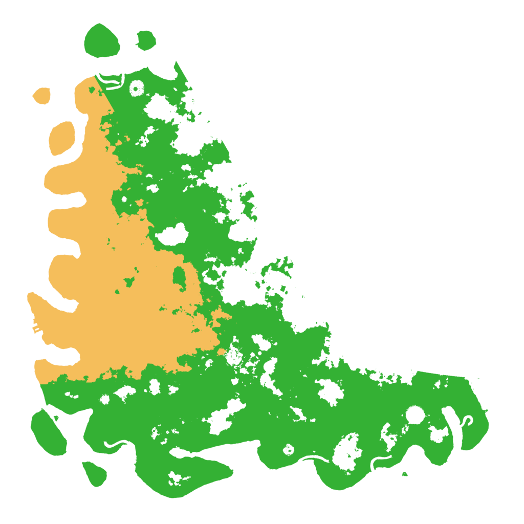 Biome Rust Map: Procedural Map, Size: 5000, Seed: 643166090