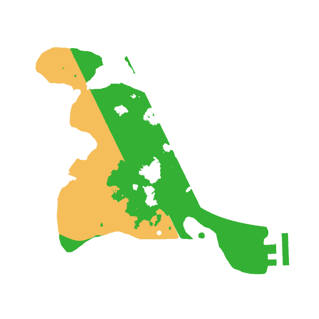 Biome Rust Map: Procedural Map, Size: 2000, Seed: 31231