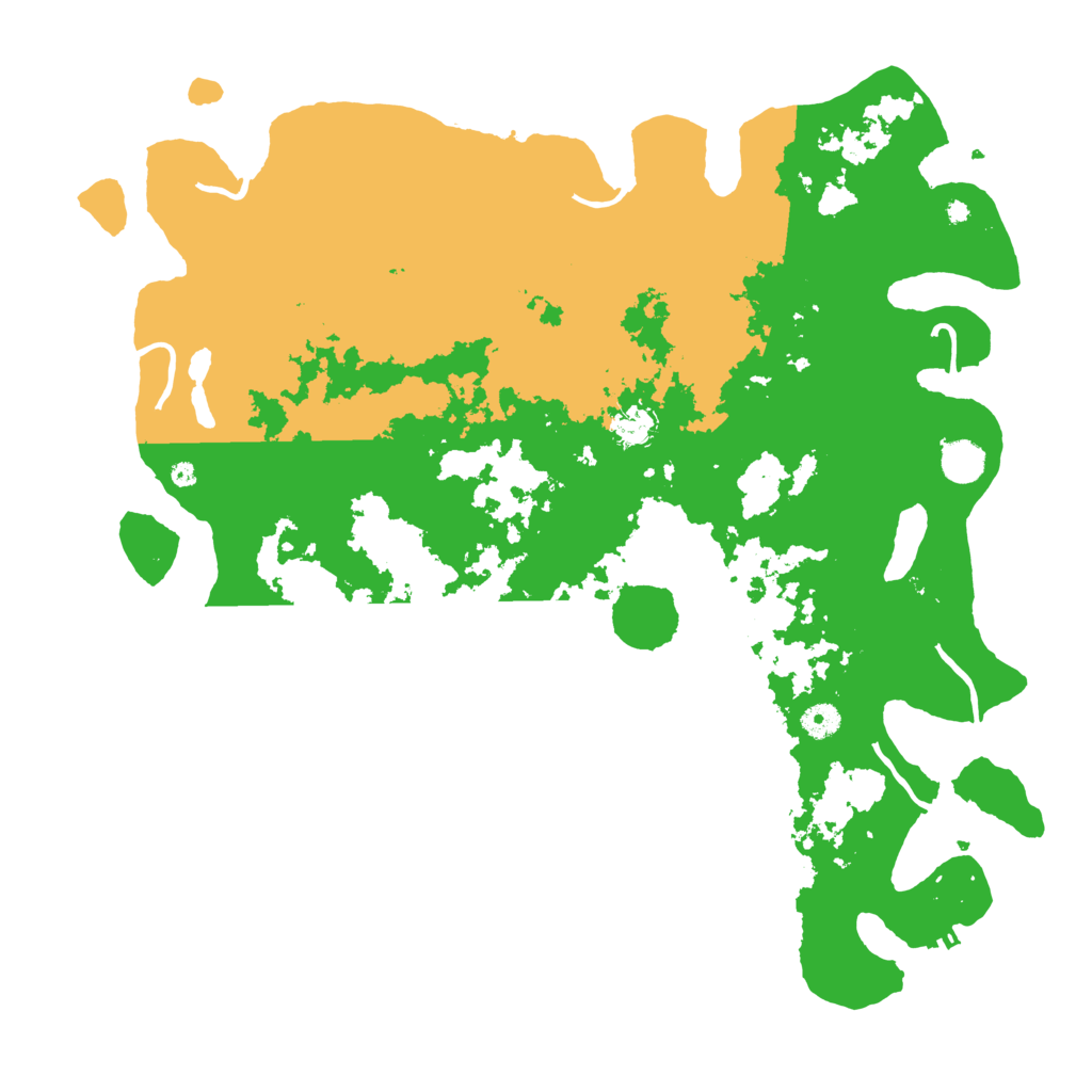 Biome Rust Map: Procedural Map, Size: 4500, Seed: 72538293
