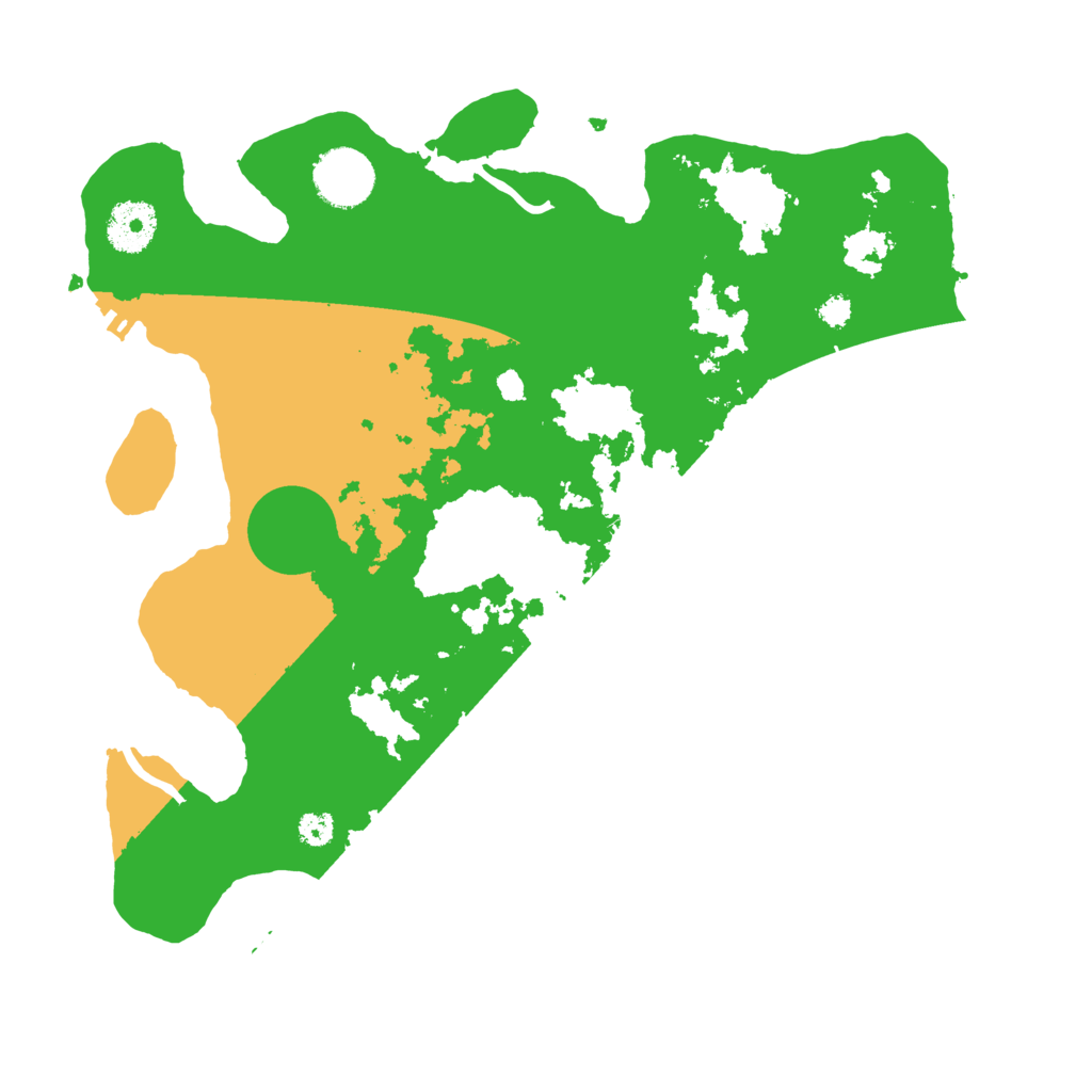 Biome Rust Map: Procedural Map, Size: 3250, Seed: 5560379