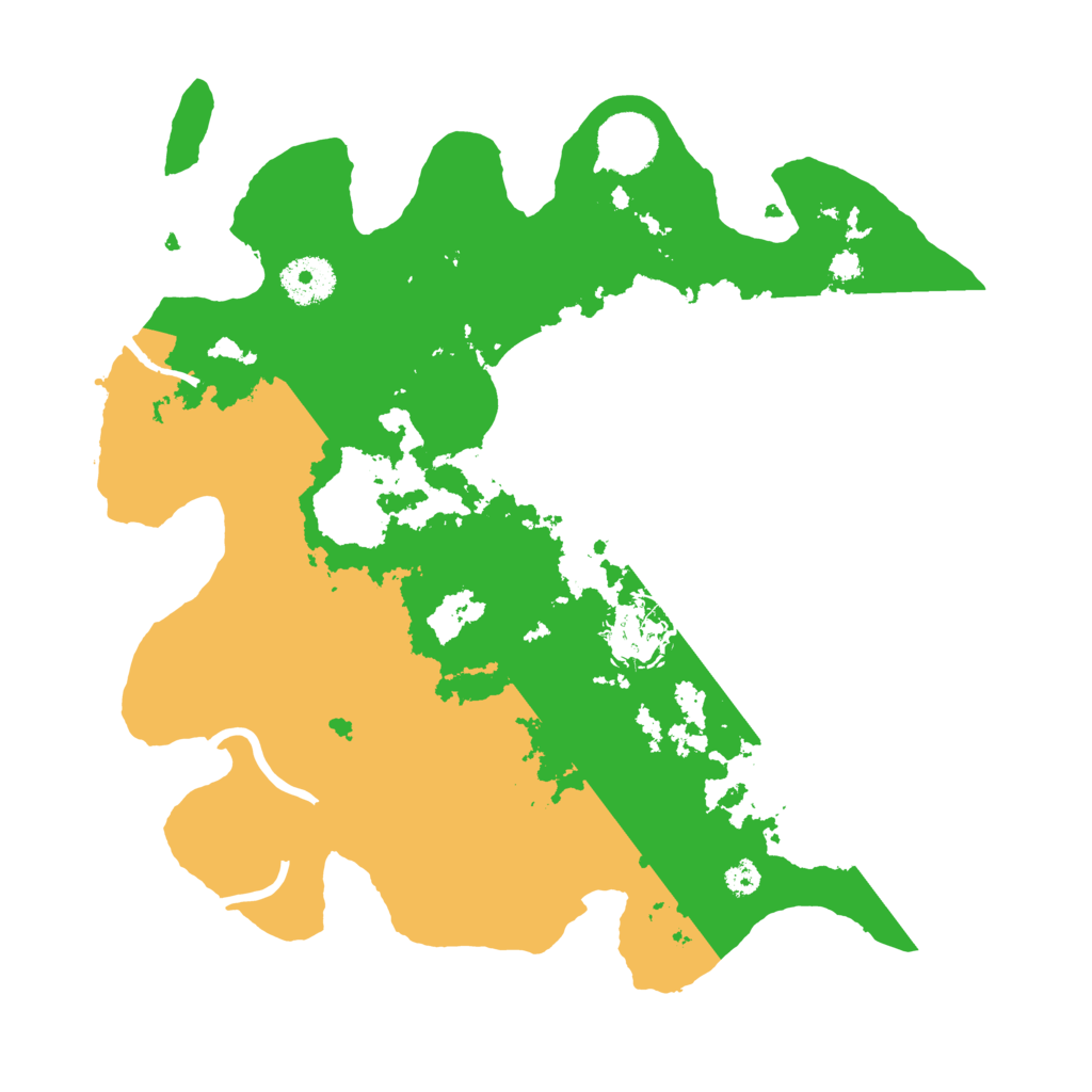 Biome Rust Map: Procedural Map, Size: 3250, Seed: 435815