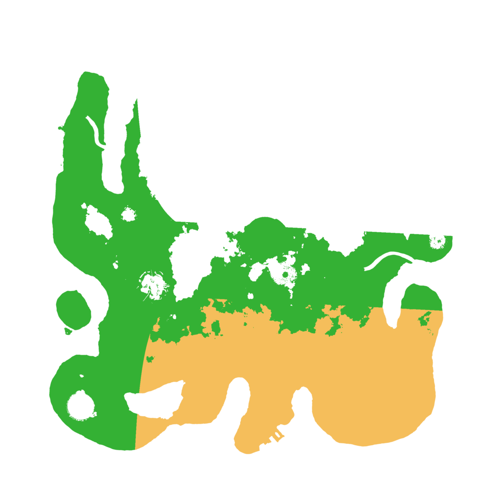 Biome Rust Map: Procedural Map, Size: 3250, Seed: 4065614