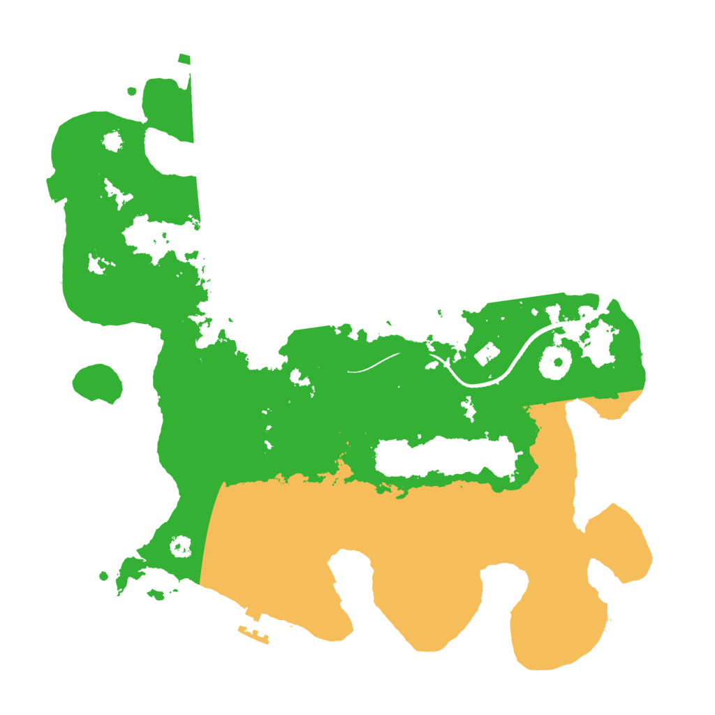 Biome Rust Map: Procedural Map, Size: 3250, Seed: 5419643