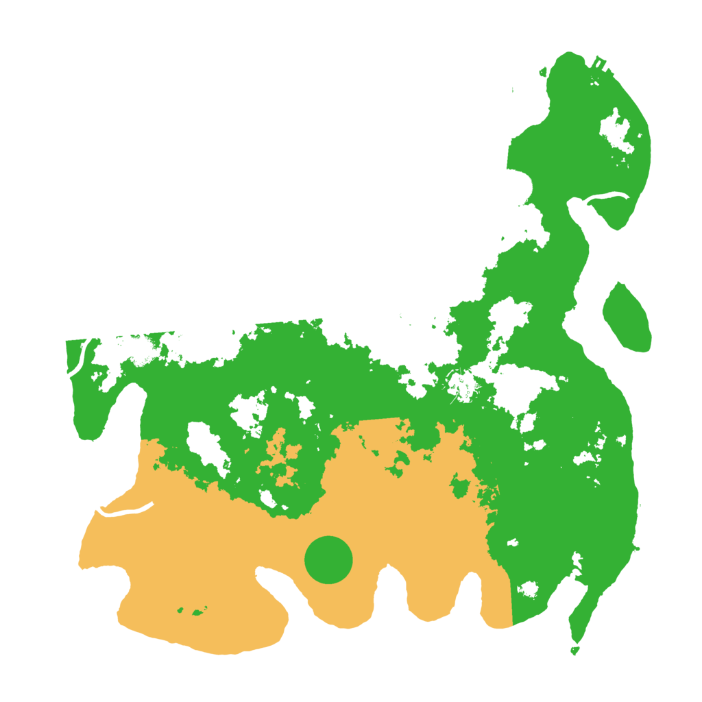 Biome Rust Map: Procedural Map, Size: 3850, Seed: 756755987