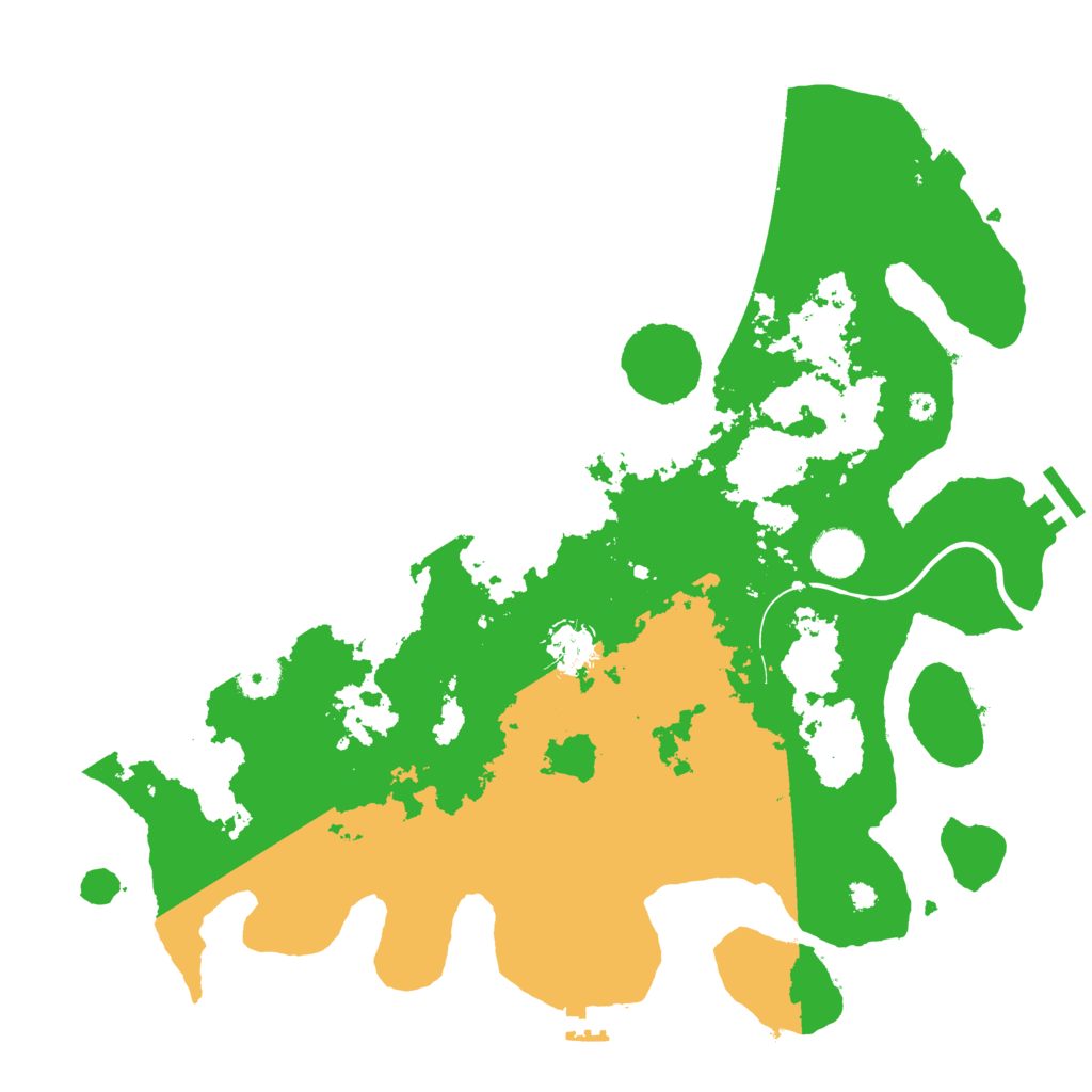 Biome Rust Map: Procedural Map, Size: 3850, Seed: 719974347