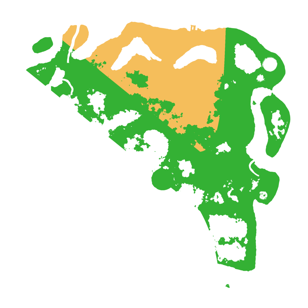 Biome Rust Map: Procedural Map, Size: 3850, Seed: 261227227