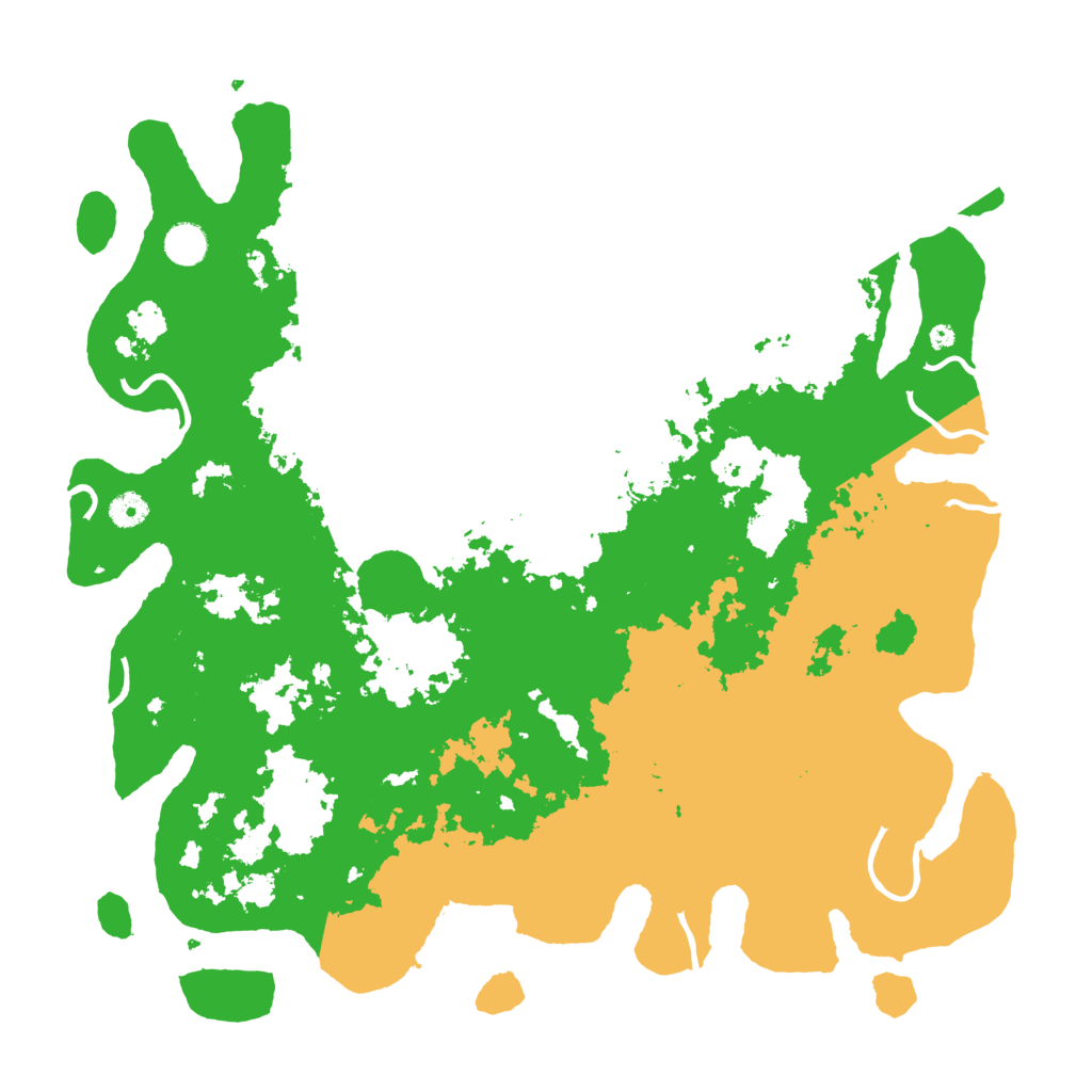 Biome Rust Map: Procedural Map, Size: 4500, Seed: 1448917342