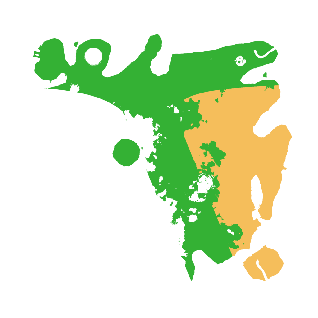 Biome Rust Map: Procedural Map, Size: 3250, Seed: 4866955