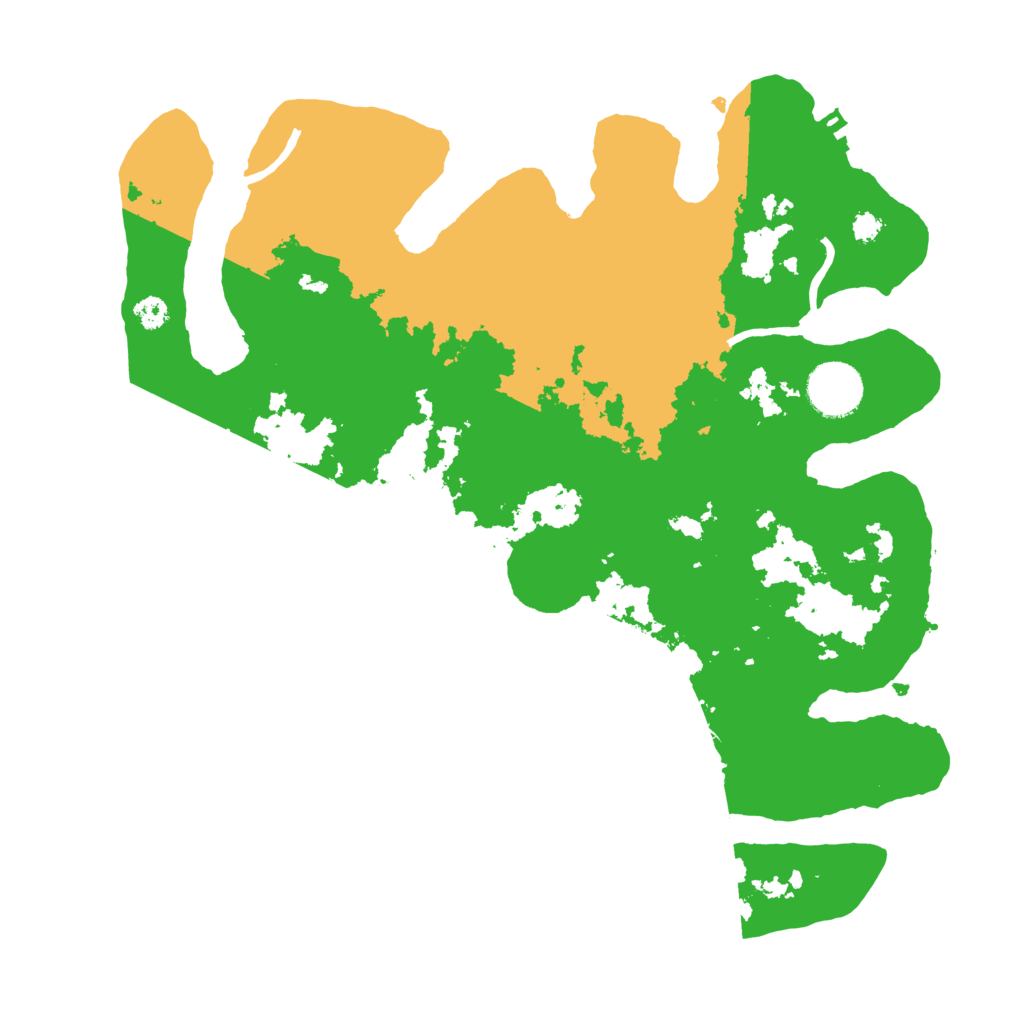 Biome Rust Map: Procedural Map, Size: 3250, Seed: 487125