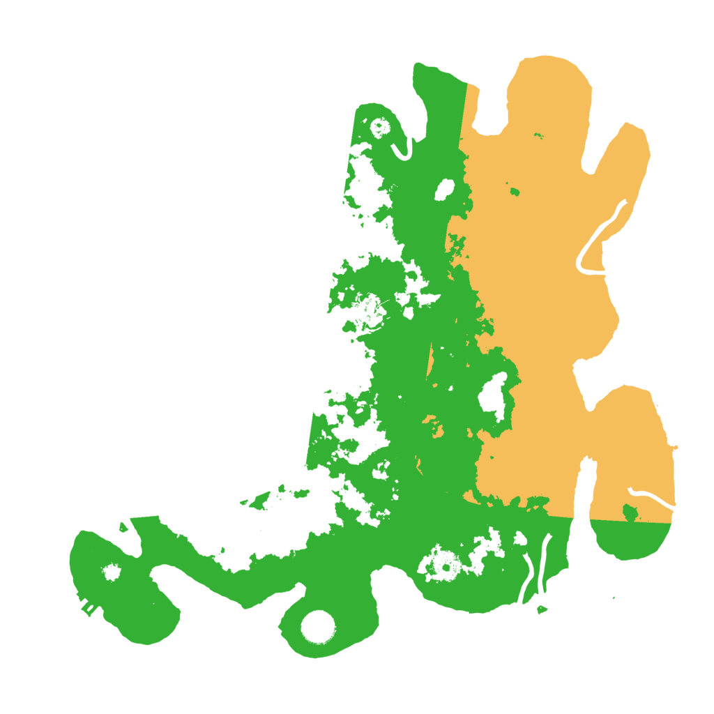 Biome Rust Map: Procedural Map, Size: 3750, Seed: 14070422