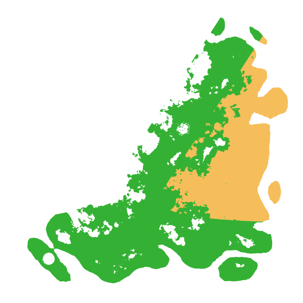 Biome Rust Map: Barren, Size: 4500, Seed: 879302