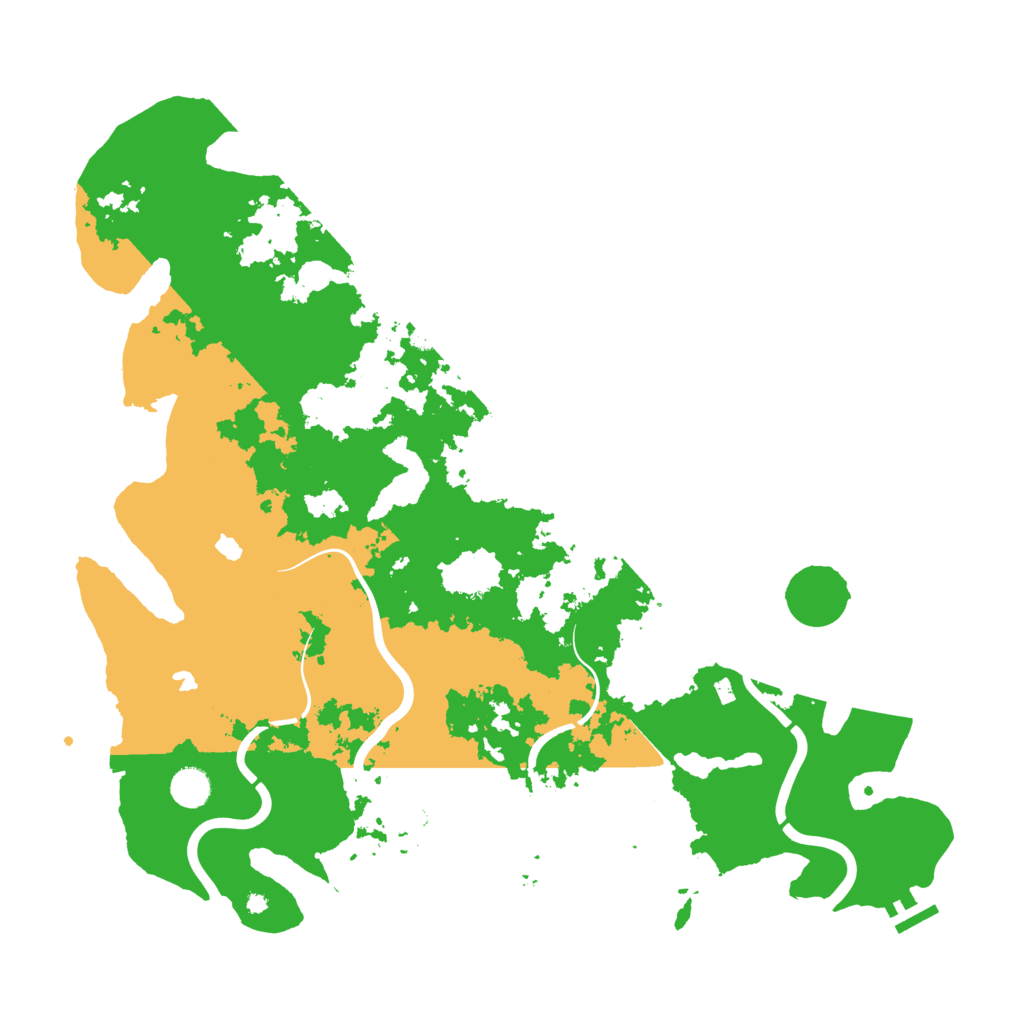 Biome Rust Map: Procedural Map, Size: 4500, Seed: 881695886
