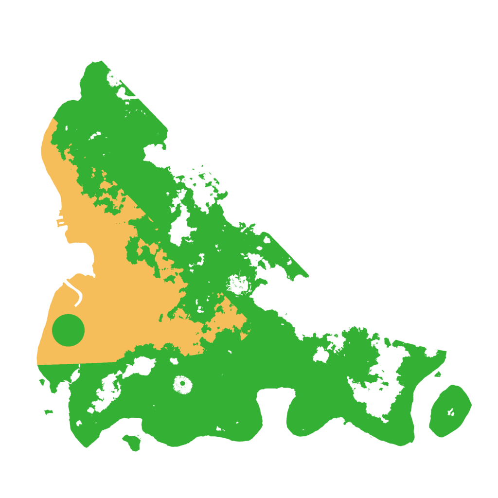 Biome Rust Map: Procedural Map, Size: 4050, Seed: 1079272834