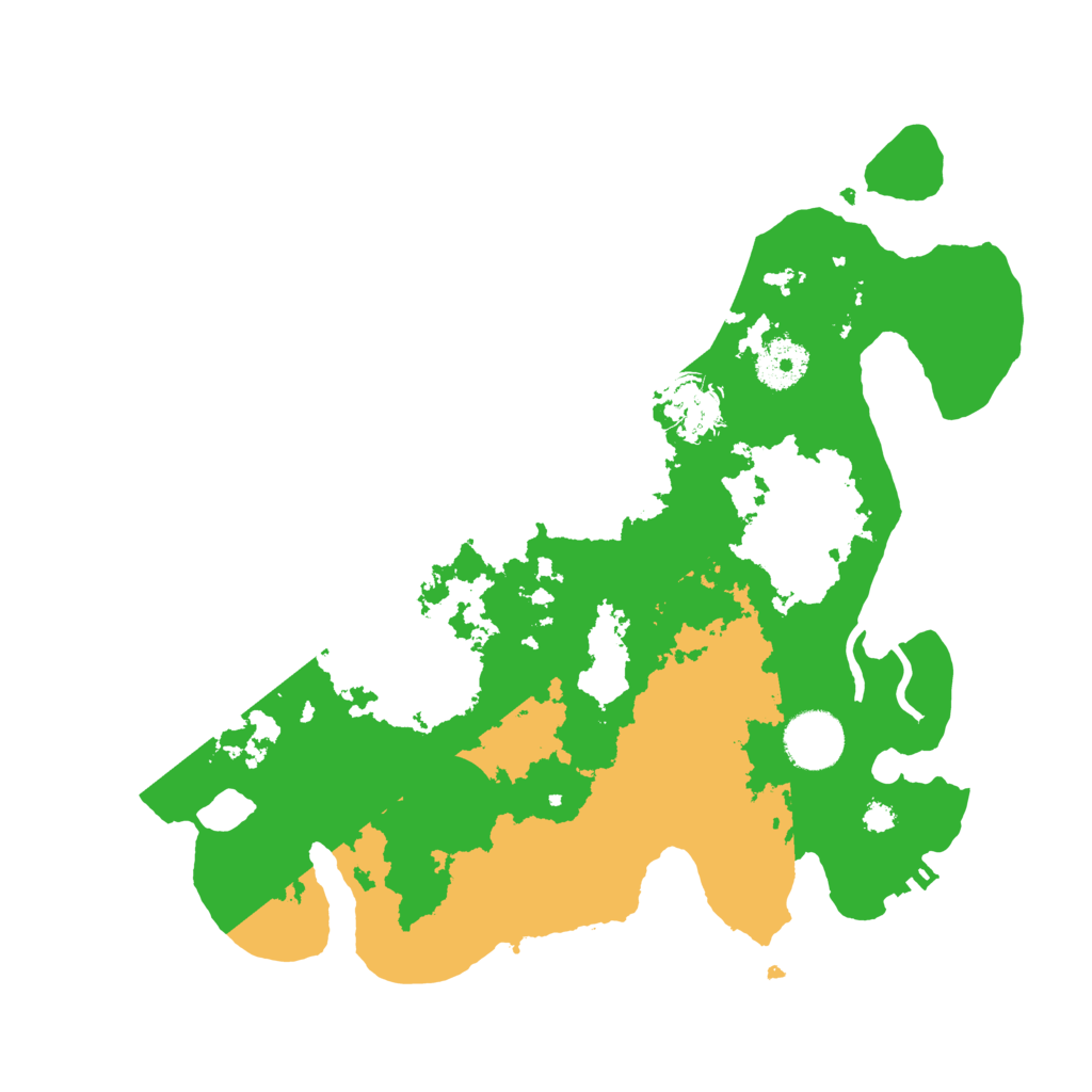 Biome Rust Map: Procedural Map, Size: 3250, Seed: 1741557