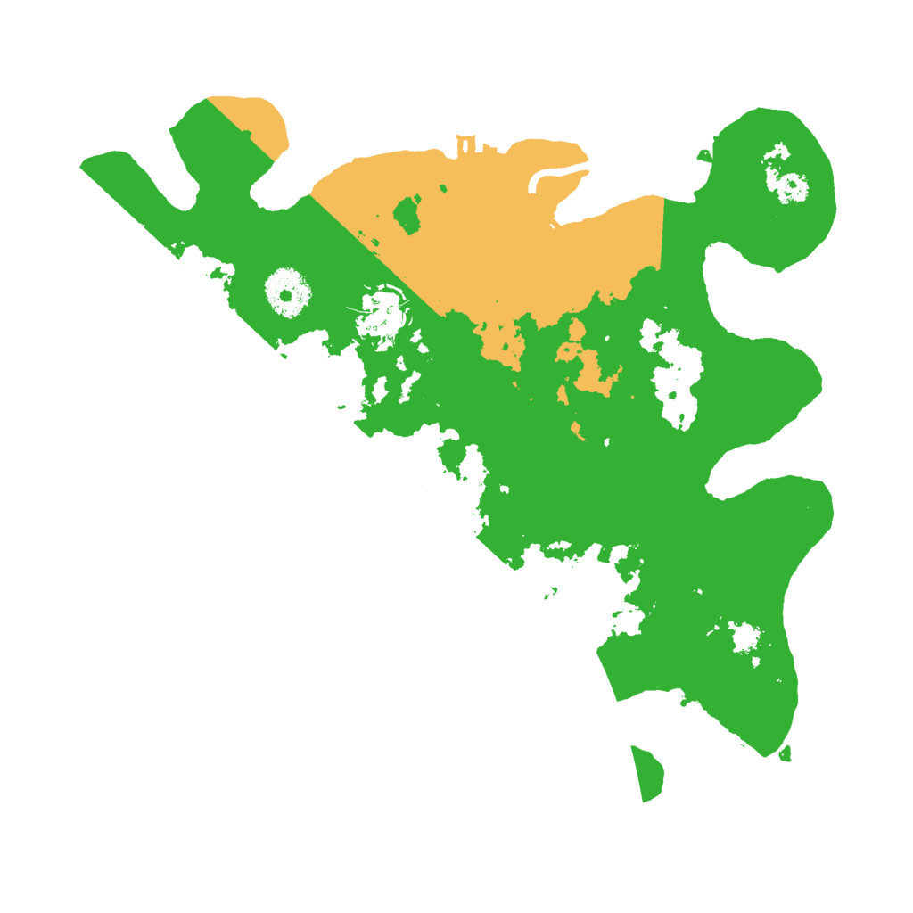 Biome Rust Map: Procedural Map, Size: 3000, Seed: 13371337