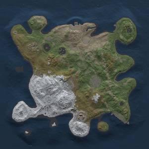Thumbnail Rust Map: Procedural Map, Size: 3000, Seed: 13371337, 13 Monuments