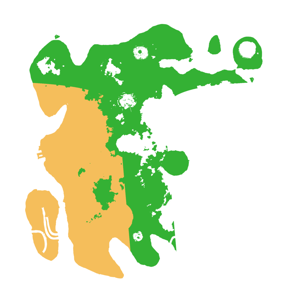 Biome Rust Map: Procedural Map, Size: 3250, Seed: 4234719