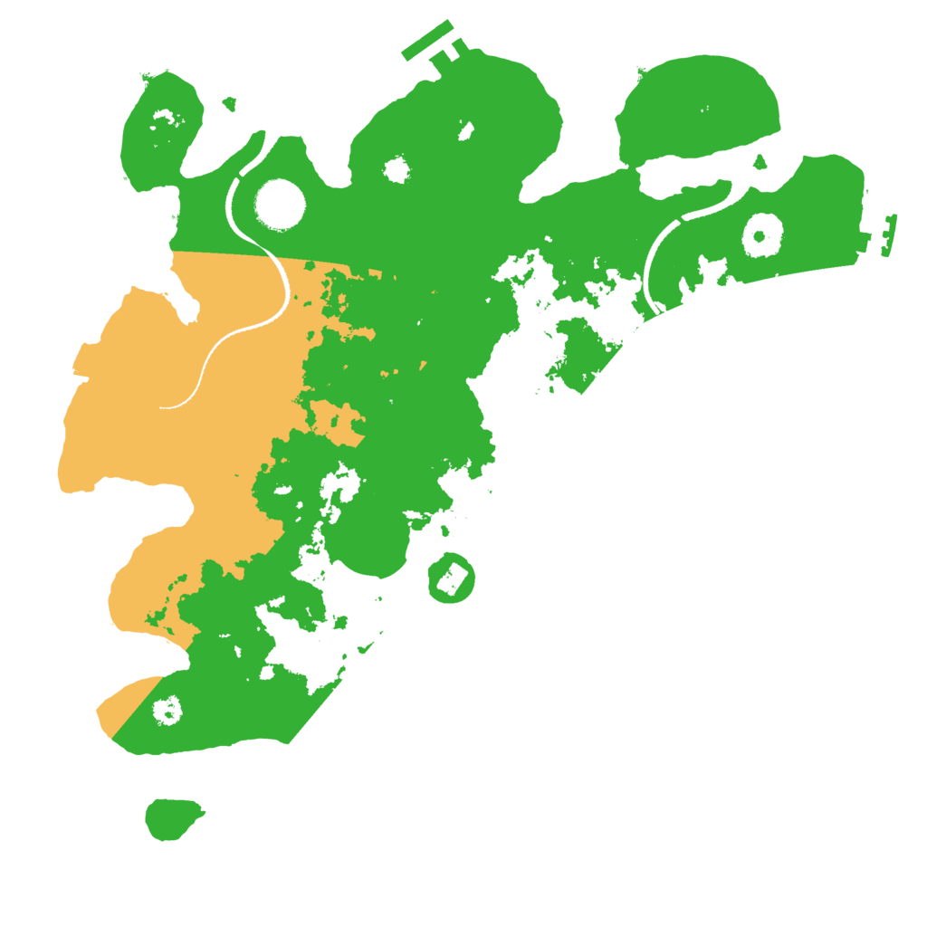 Biome Rust Map: Procedural Map, Size: 3250, Seed: 298820