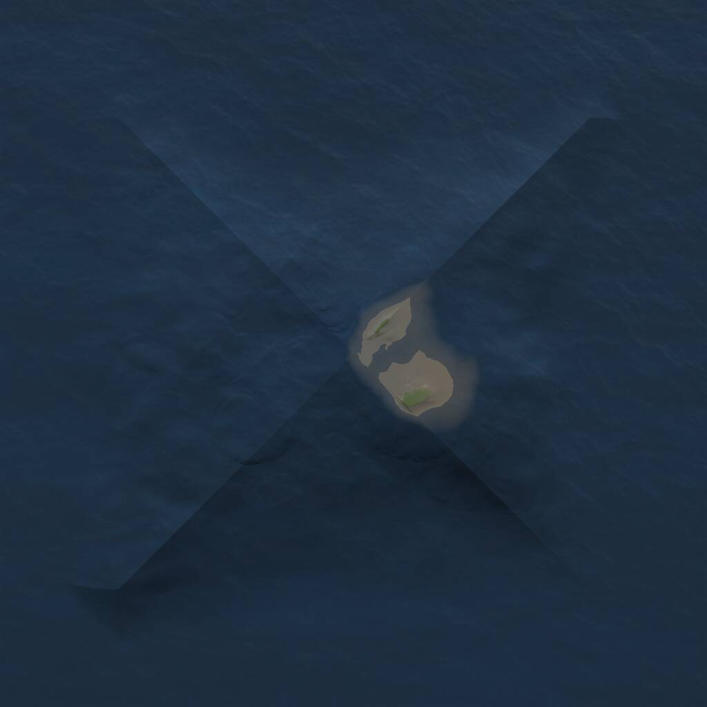 Rust Map: Procedural Map, Size: 1200, Seed: 100, 1 Monuments