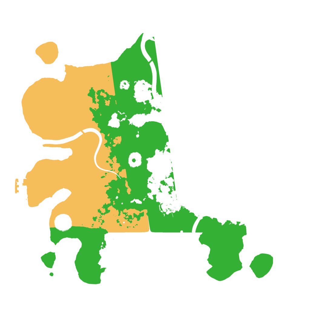 Biome Rust Map: Procedural Map, Size: 3250, Seed: 5869572