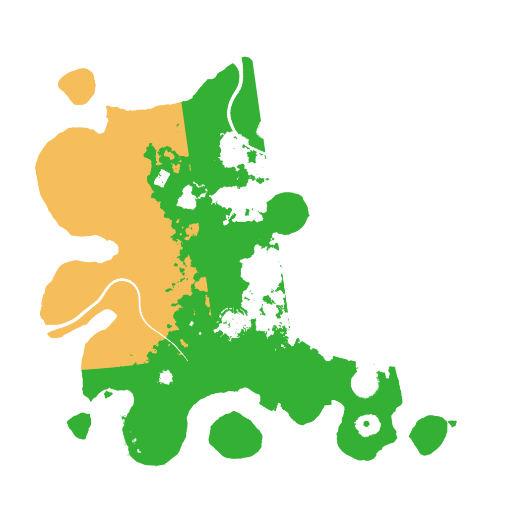 Biome Rust Map: Procedural Map, Size: 3250, Seed: 5869572