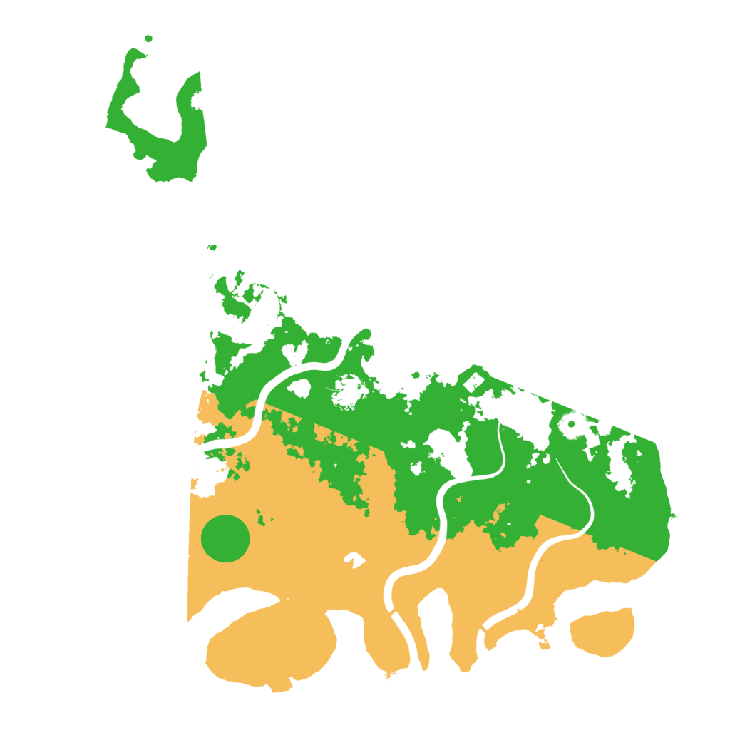 Biome Rust Map: Procedural Map, Size: 4050, Seed: 1182423940