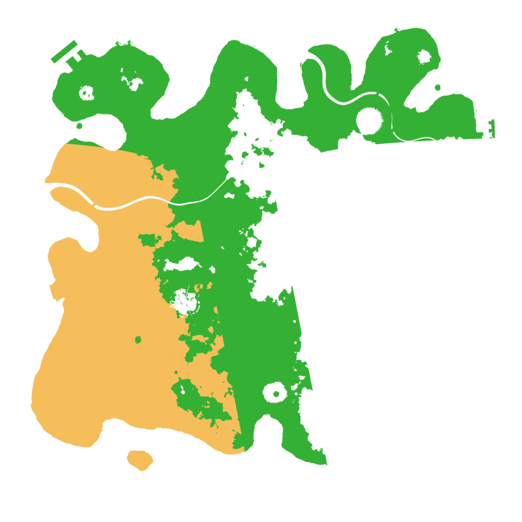 Biome Rust Map: Procedural Map, Size: 3500, Seed: 675889171