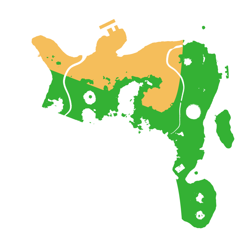 Biome Rust Map: Procedural Map, Size: 3000, Seed: 1717640112